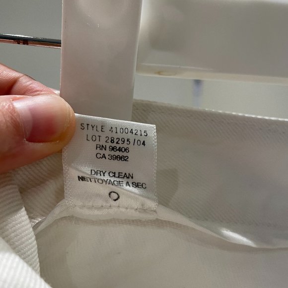 THEORY WOMEN WHITE FLARE JEANS - Picture 4 of 4